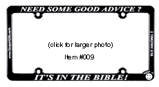 Need Some Good Advice? It's In The Bible!